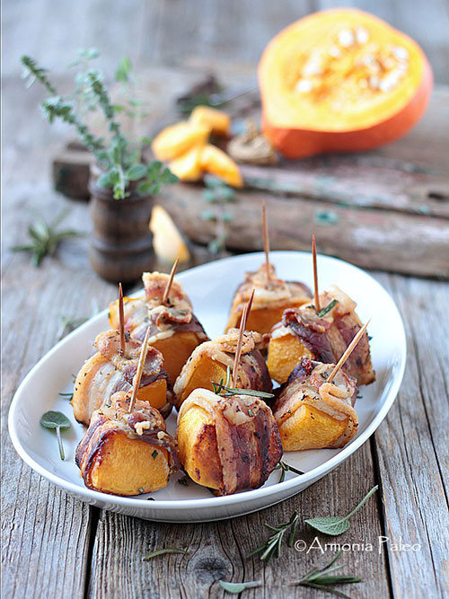 Involtini di zucca
