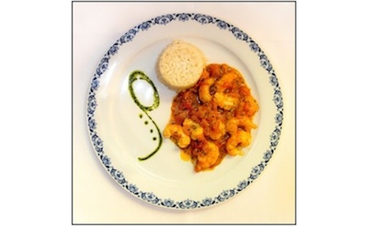 Scampi Flambe’ alla Sabatini