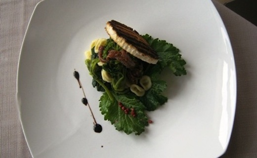 Orecchiette con cime di rape 