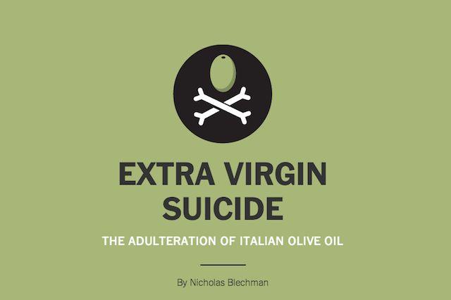 Ma davvero l’olio extravergine italiano si sta suicidando?