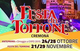 Torna a Cremona la ”Festa del Torrone”