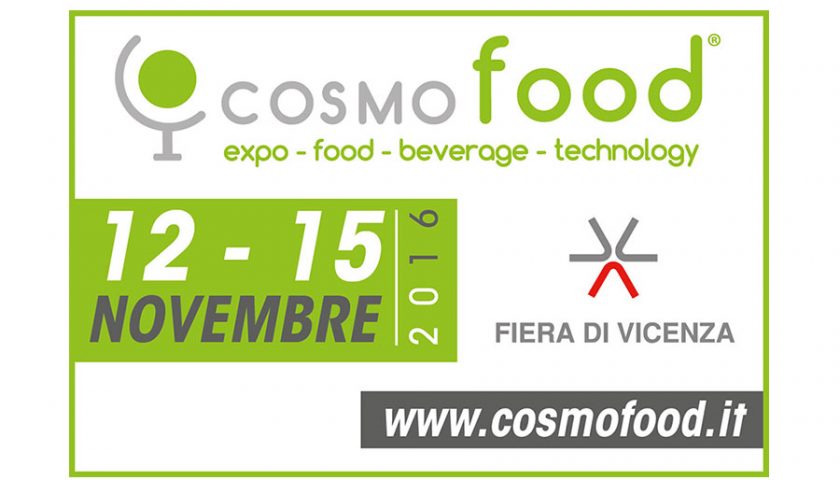 Dal 12 novembre a Vicenza quarta edizione di Cosmofood