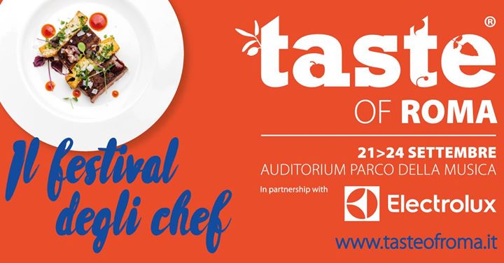 Taste of Roma 2017 dal 21 al 24 settembre