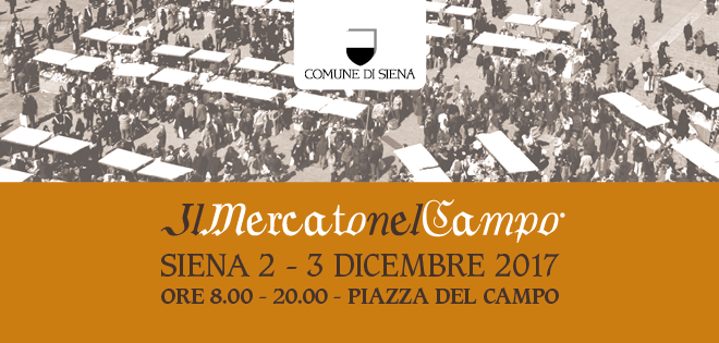 Mercato nel Campo 10° edizione il 2 e 3 dicembre a Piazza del Campo Siena Mercato nel Campo 10° edizione il 2 e 3 dicembre a Piazza del Campo Siena