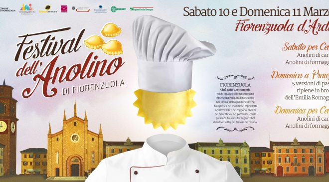 2° Festival dell’ Anolino dal 10 e 11 marzo a Fiorenzuola d’Arda