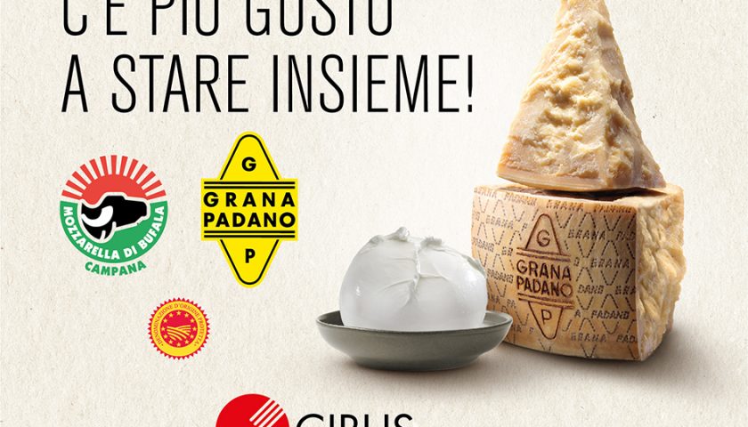Mozzarella di Bufala Campana Dop e Grana Padano Dop si sposano al Cibus di Parma