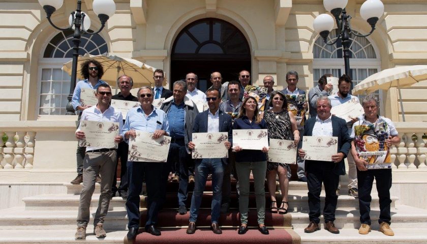 Vino del Tribuno i premiati dell’edizione 2018 ieri 24 giugno a Cesenatico