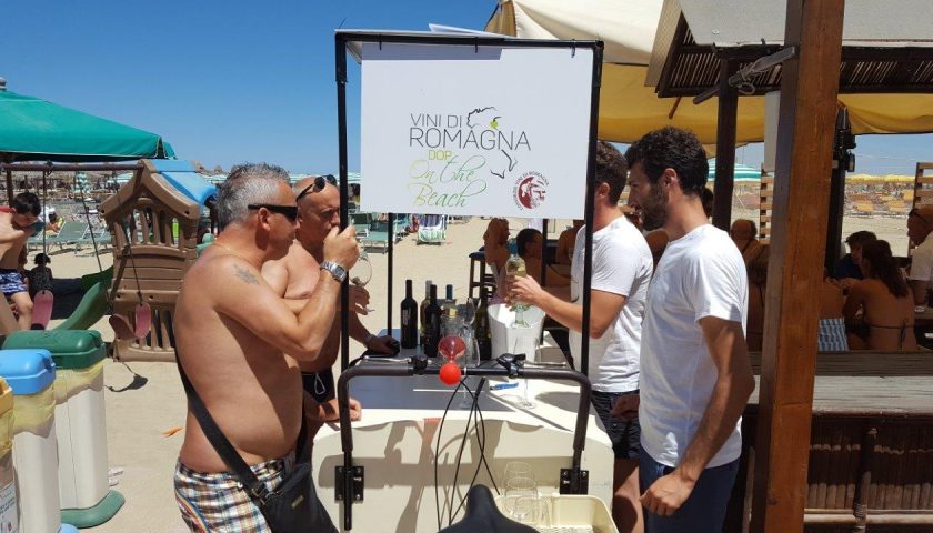 Dop On the Beach e i vini romagnoli sbarcano in spiaggia