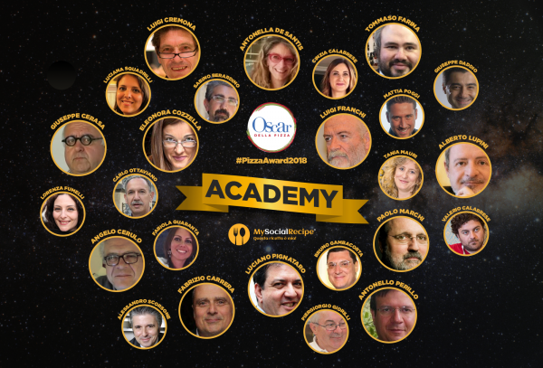 Oscar della Pizza svelati i nomi dell’Accademy