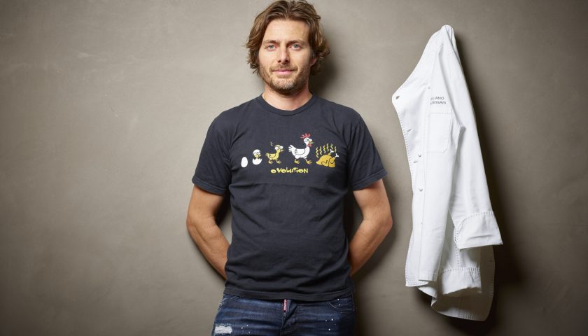 Giuliano Baldessarri lo chef di Aqua Crua crea un nuovo Menù ispirato a Vasco Rossi