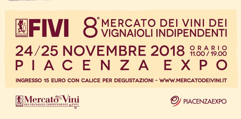 Mercato FIVI a Piacenza 24 e 25 novembre