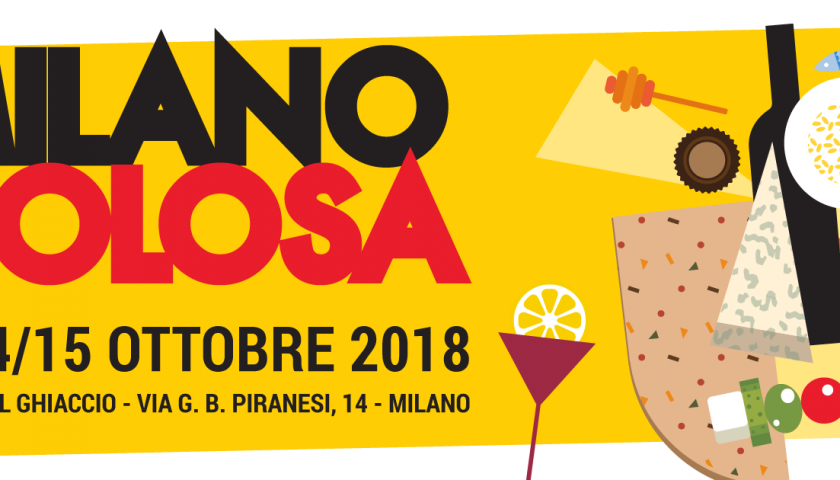 Milano Golosa 2018 dal 13 al 15 ottobre