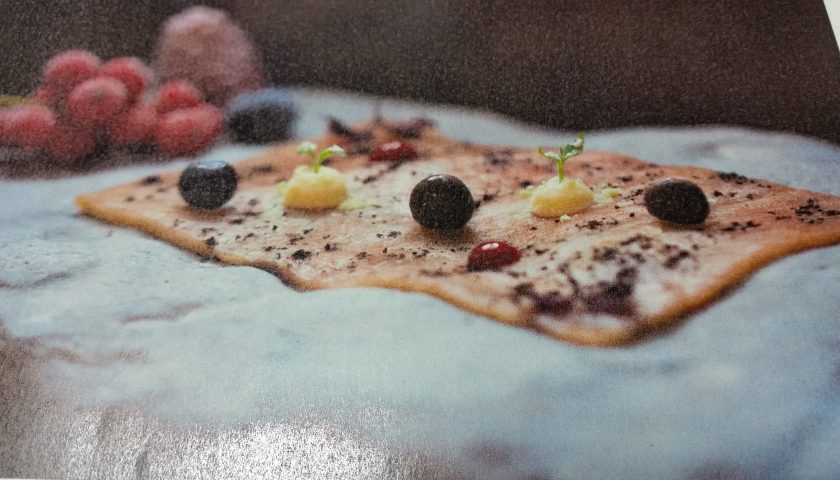 Il carpaccio di trota alla “Zunica”