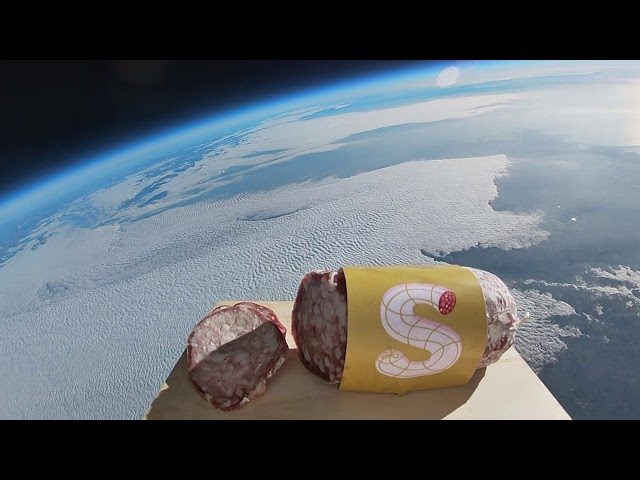Gagarin è il primo salame lanciato nello spazio