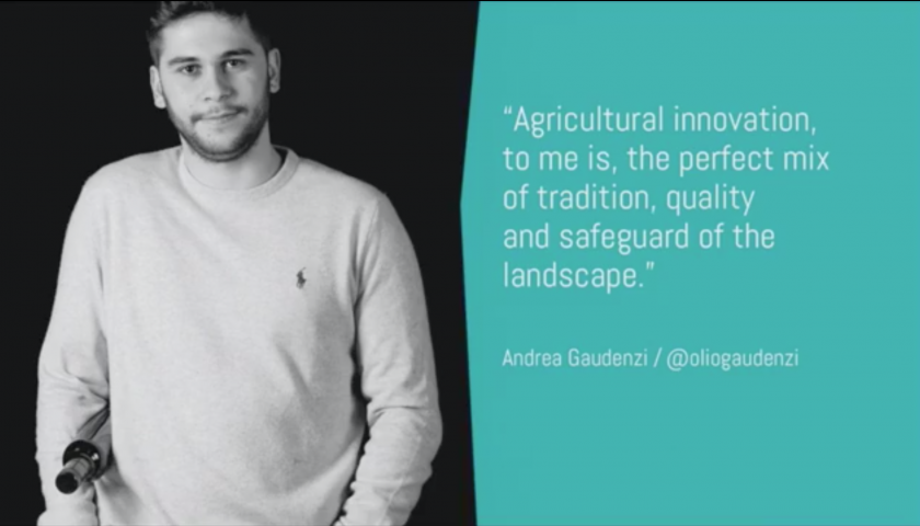 Andrea Gaudenzi chiamato a parlare di innovazione alla FAO per rappresentare la “Fascia olivata Assisi-Spoleto”
