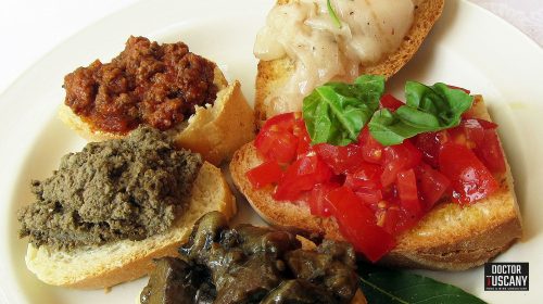 Crostini Neri Toscani Fegato Milza Vinsanto