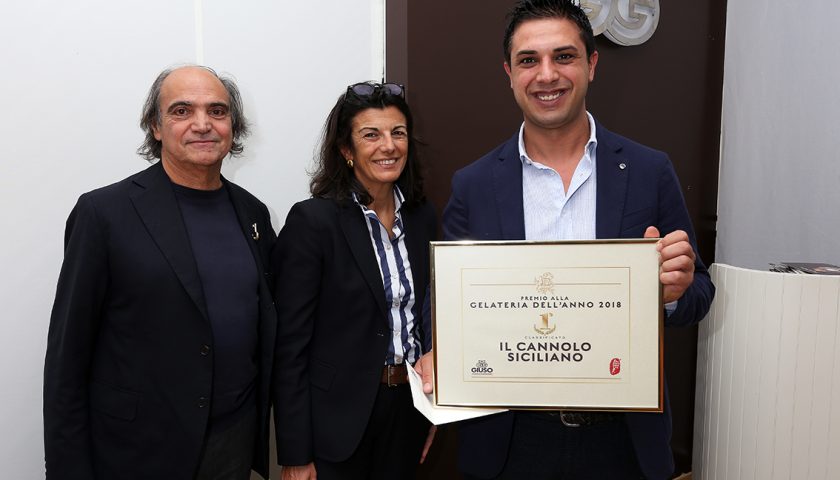 Il Cannolo Siciliano è la gelateria dell’anno 2018 per Gusto e Il Gastronauta