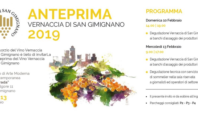 Anteprima Vernaccia di San Gimignano