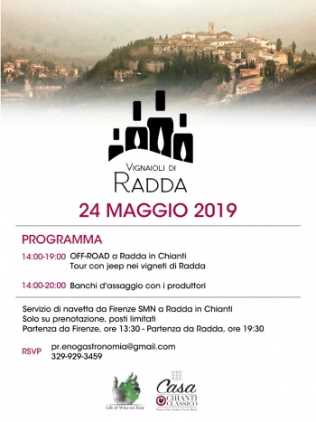 III Edizione di Vignaioli di Radda in collaborazione con Life of Wine on Tour
