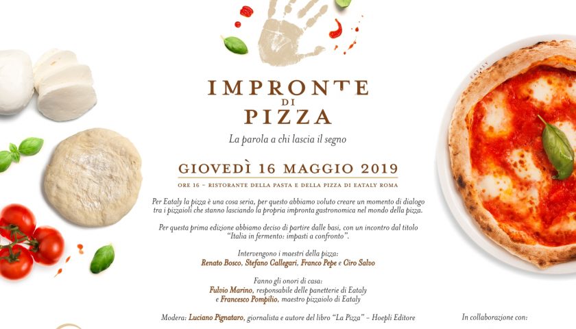 Impronte di Pizza a Roma il 16 maggio