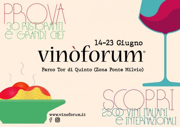 Vinòforum: Grandi Chef e imperdibili degustazioni