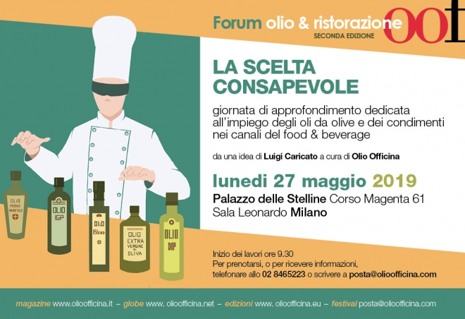 Forum Olio & Ristorazione oggi 27 maggio a Milano