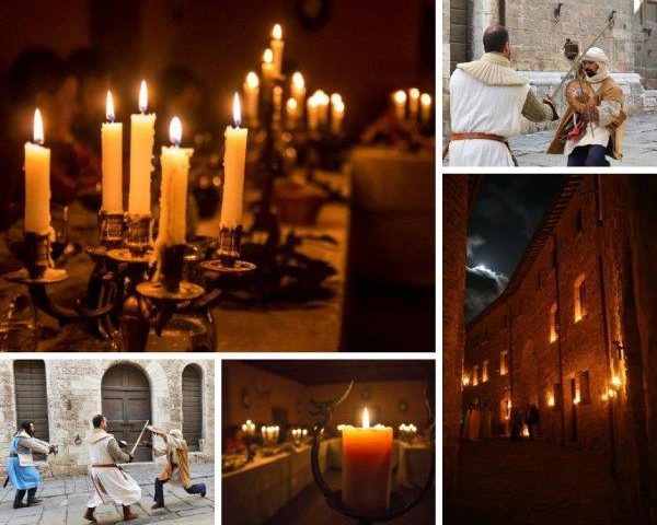A Cena con i Templari al Castello di Petroia