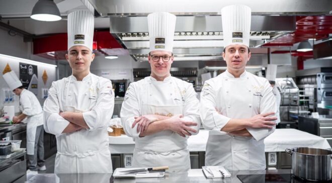 Alessandro Bergamo, già finalista di S.Pellegrino Young Chef, accede alla finale europea del Bocuse d’Or in programma a Tallin il prossimo maggio. Alessandro Bergamo, già finalista di S.Pellegrino Young Chef, accede alla finale europea del Bocuse d’Or in programma a Tallin il prossimo maggio.