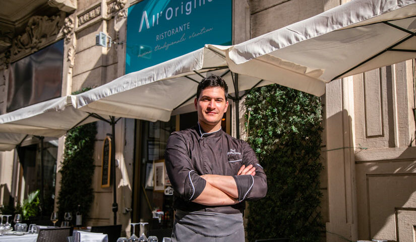 Il risotto agli scampi di Fabio Titone