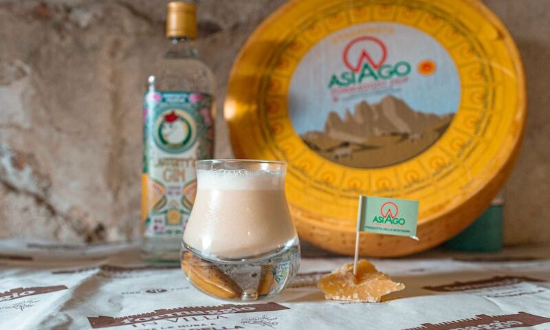 Gin e formaggio Asiago DOP accostamenti fuori dal comune￼