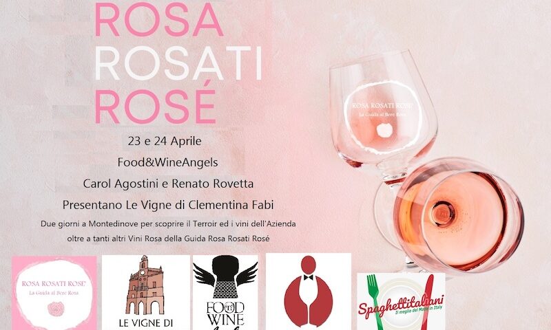 Nelle Marche due giorni dedicati al vino rosa