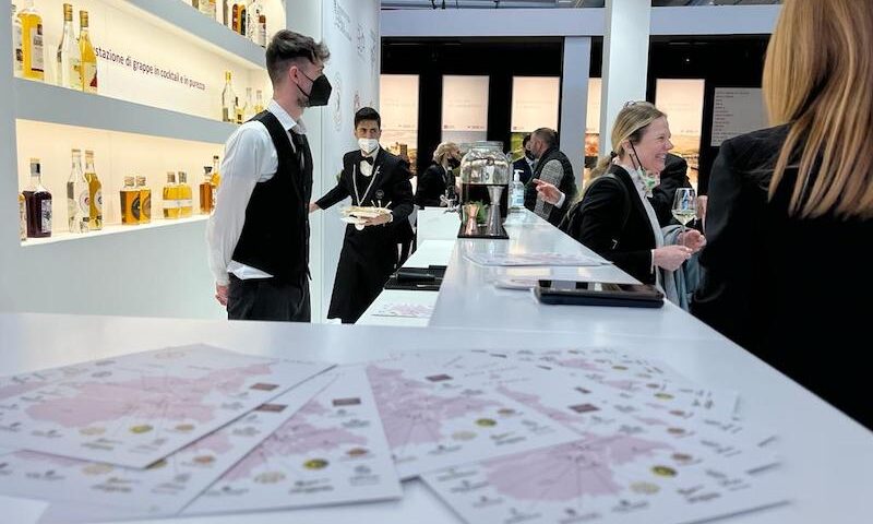 Una bella vetrina per le grappe del Consorzio piemontese a Vinitaly 2022