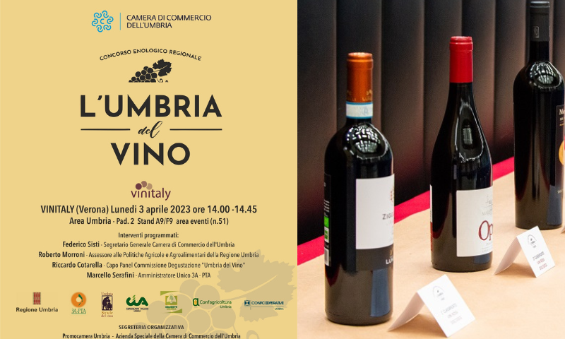 “L’Umbria del vino” al Vinitaly