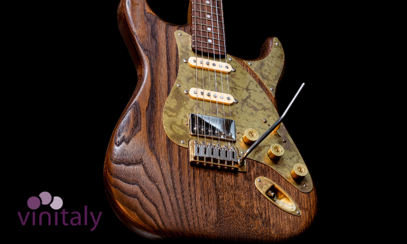 “I LOVE VINO ROCK”, A VINITALY AND THE CITY LA WINE GUITAR FIRMATA PAOLETTI