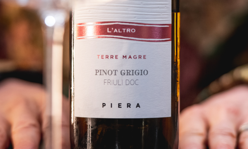 L’Altro Pinot Grigio, la nuova etichetta di Piera 1899
