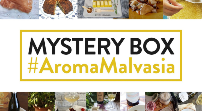 Premiazione #AromaMalvasia e la scoperta della #MysteryBox Premiazione #AromaMalvasia e la scoperta della #MysteryBox