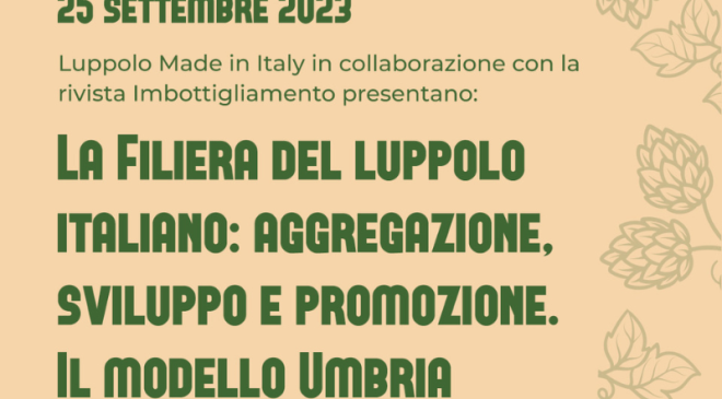 Umbria, cuore verde del luppolo italiano Umbria, cuore verde del luppolo italiano