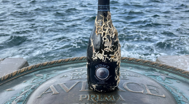 Audace, il Prosecco Doc Trieste affinato sott’acqua Audace, il Prosecco Doc Trieste affinato sott’acqua