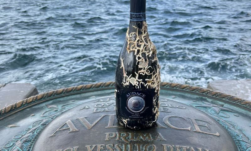 Audace, il Prosecco Doc Trieste affinato sott’acqua
