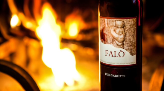 Falò, il vino rosso giovane 2023 di Lungarotti