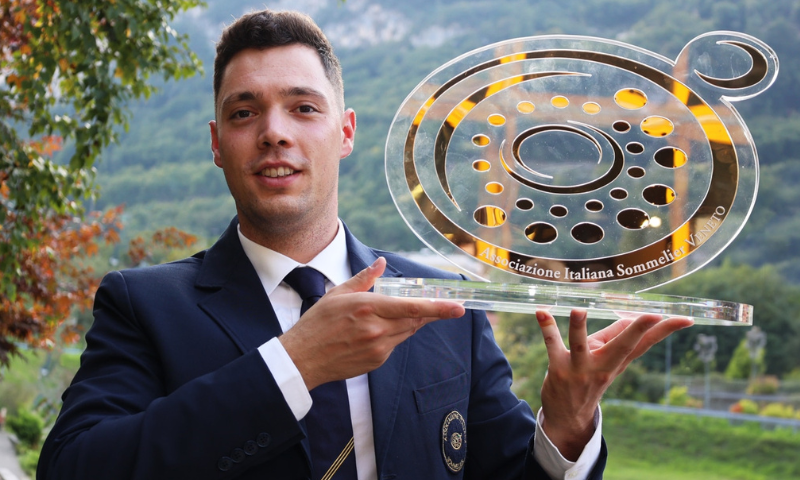 Federico Domeneghetti è il miglior Sommelier Veneto 2023