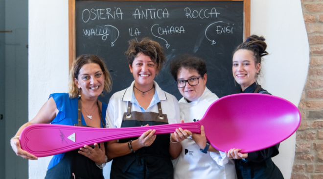 Osteria Antica Rocca: la cucina è femminile plurale