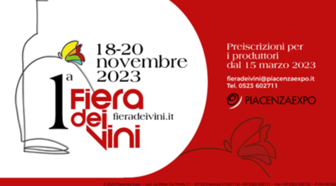 Fiera dei Vini: l’Italia del Vino si racconta a Piacenza Fiera dei Vini: l’Italia del Vino si racconta a Piacenza