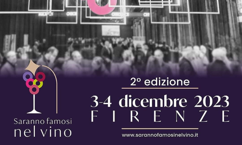 Saranno Famosi nel Vino 2023: 3 e 4 dicembre