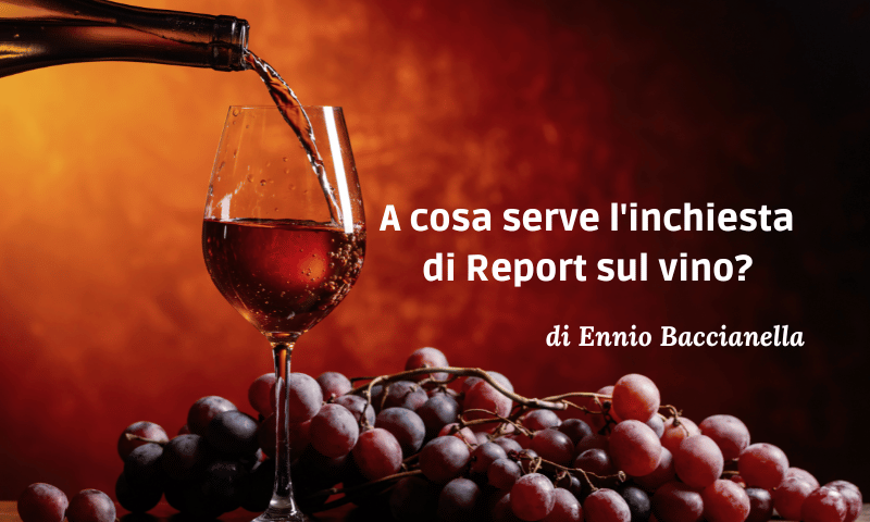 A cosa serve l’inchiesta di Report sul vino?