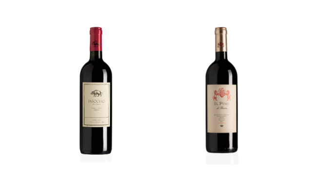 Dalla romantica campagna toscana, due Cupido dei Vini Rossi Dalla romantica campagna toscana, due Cupido dei Vini Rossi