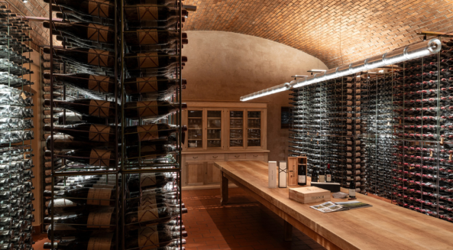 L’Amarone nel nuovo archivio dei vini della famiglia tedeschi L’Amarone nel nuovo archivio dei vini della famiglia tedeschi