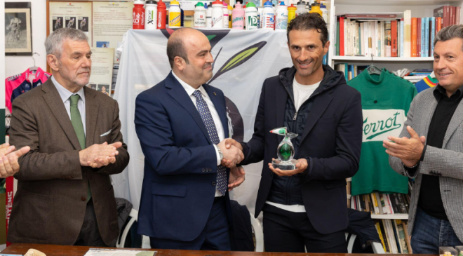 Daniele Bennati Ambasciatore delle Città dell’Olio Daniele Bennati Ambasciatore delle Città dell’Olio