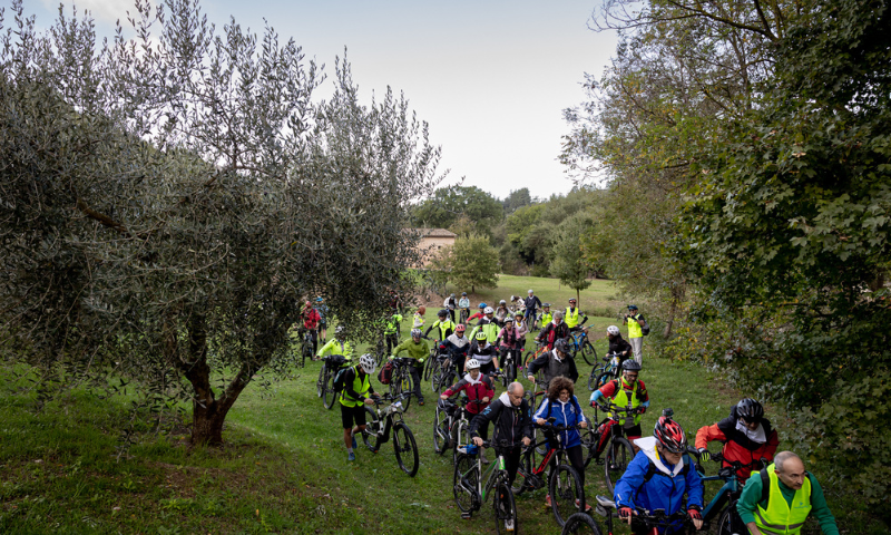 La Grande Pedalata lungo la Fascia olivata Assisi