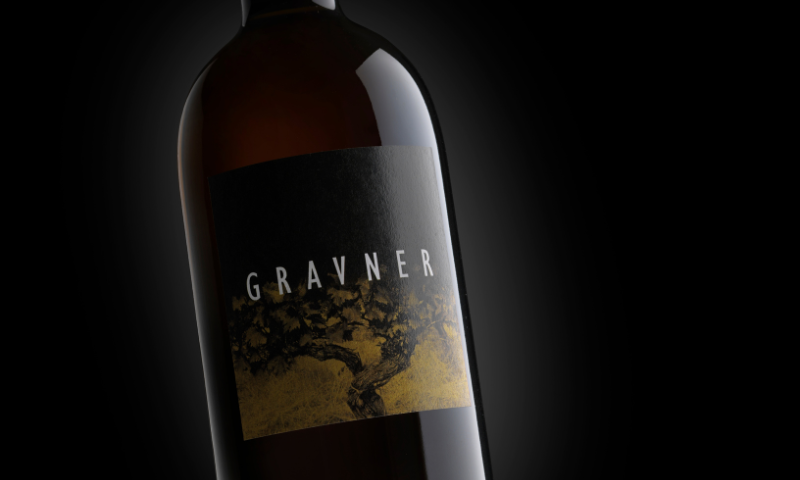 Gravner in vetro e acciaio vetrificato